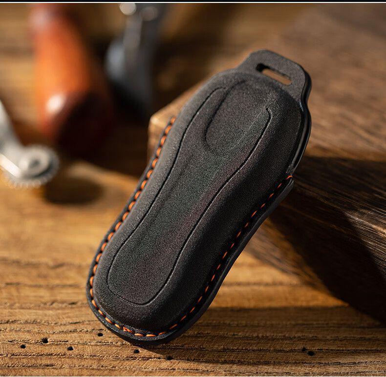 Премиальный чехол-держатель для ключа автомобиля Porsche Macan