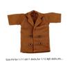 Long Coat OB11 Windbreaker Coat Warm Clothing Doll Clothes DIY Toy Doll Coat Jackets  Kids Gift