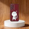 Funny M-Middle Finger Phone Case For Samsung S25,S24,S21,S22,S23,S30,Ultra,S20,Plus,Fe,Note,10,9,5G Black Cover