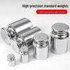 M1 Standard Calibration Weight Set: 50g, 100g, 1kg High Precision Steel Chrome-Plated Counterweights
