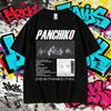 Лето 2025 Panchiko DEATHMETAL Альбом Графический Принт Мужчины Женщины Хип-Хоп Оверсайз Мужской Винтажный 100% Чистый Хлопок Печатная Футболка