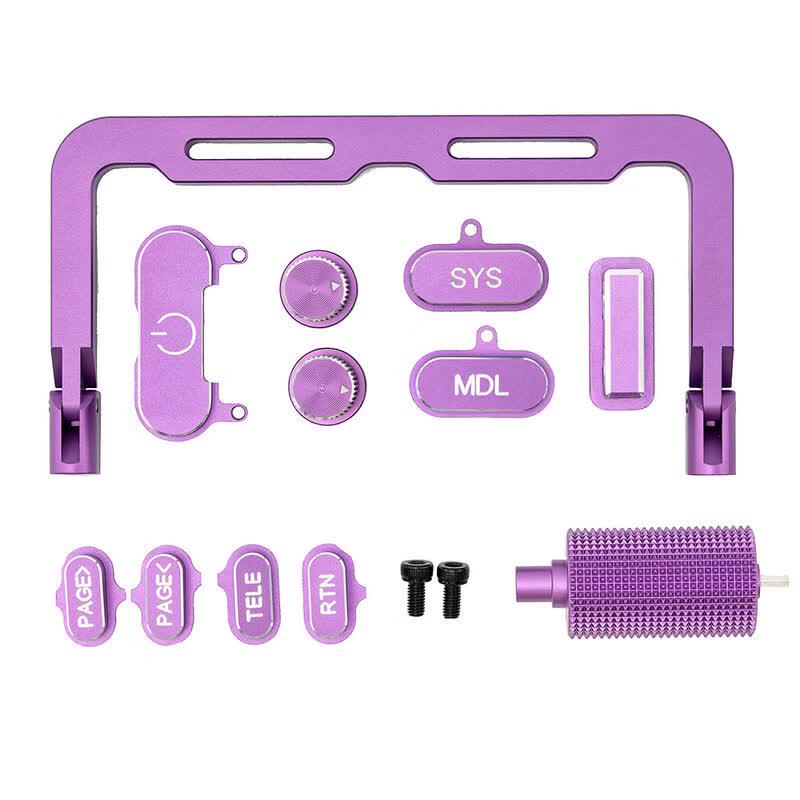 FPV Drone V16 Remote Control CNC Metal Folding Handle Kit