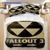 Fallout Postapocalyptic Survival Threepiece Set 1 Duvet Cover 2 Pillowcase Without Core Soft And Comfortable Christmas Birthday Gift