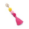 Colored Cashmere Wool Ball Tassel Key Chain Fashion Bag Pendant Popular Holiday Decoration High-quality Pendant