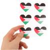 UPKOCH 8 Pcs Car Stickers, Palestinian Car Decal Flag Decal Gaza Sticker, Palestinian Flag