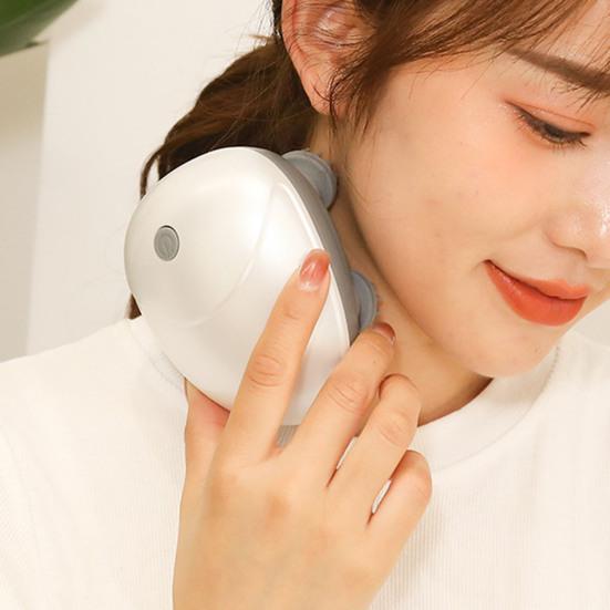 Массажер для кошек, водонепроницаемый, мягкая голова, удобные регулируемые режимы, ручной электрический массажер для кожи головы, товары для домашних животных