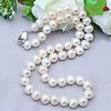 Natural Pearl Necklaces 9 -10mm Freshwater Pearl Jewelry 925 Sterling Silver Necklace For Women Engagement Gift
