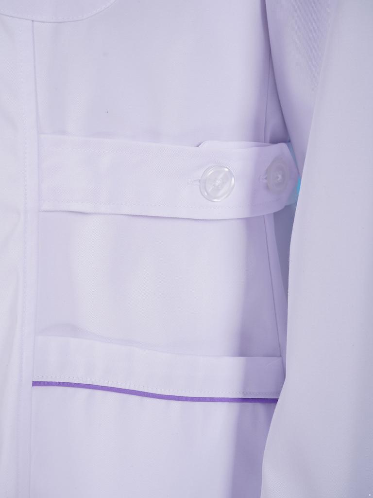 Женский лабораторный халат с длинным рукавом, медицинский халат, платье, униформа, больничная медсестра, врач, халат, платье