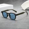 New Fashion Crystal Sunglasses Frames For Women Small Diamond Eyeglasses Line Alloy Frame Eyewear Punk Half Frame Glasses