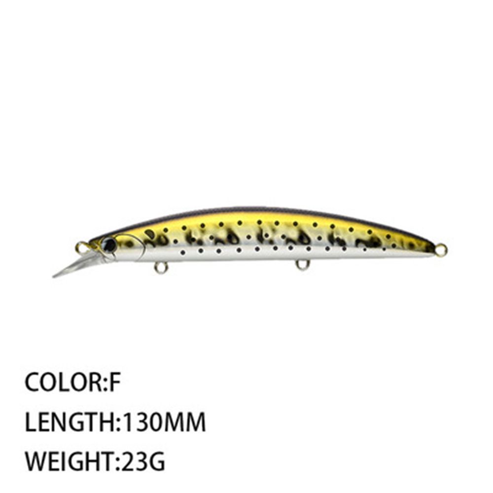Outdoor Useful Tackle Crankbaits Fish Hooks Floating Minnow Baits Long Casting Lure Minnow Lures