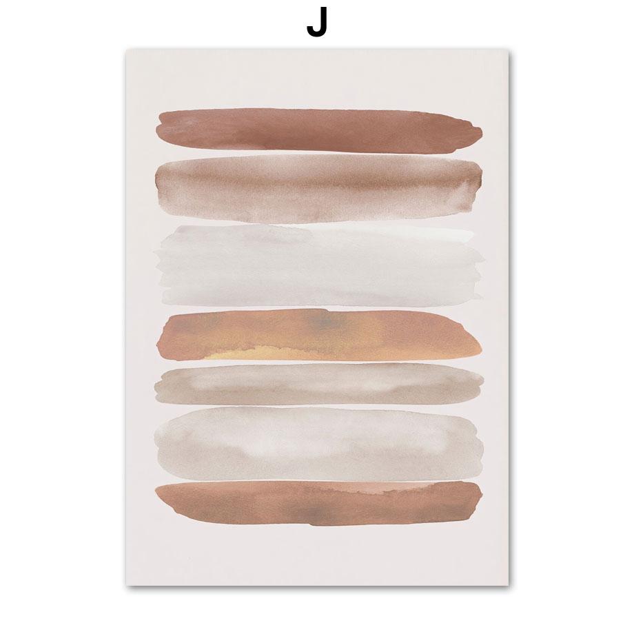 Ваза в стиле бохо с листьями и женскими линиями, геометрические абстрактные постеры и принты, картины на холсте, скандинавские настенные картины, декор гостиной