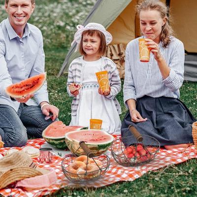 Корзина для куриных яиц Хлебные корзины для сервировки Контейнеры для пикника с деревянной ручкой Ведро Декоративный Фермерский дом Для девочек мальчиков Для