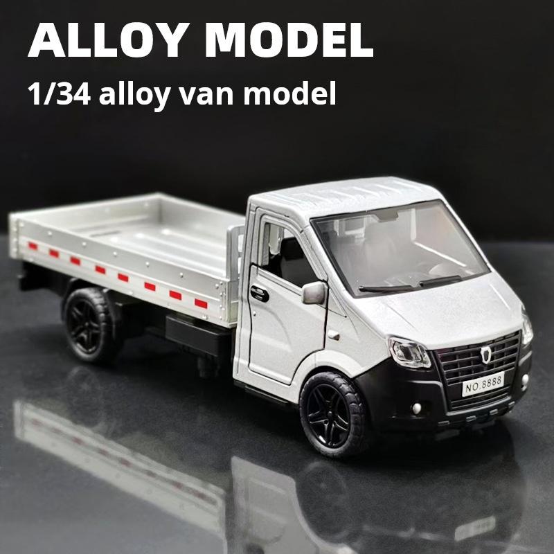 1/34 Сплав Самосвал Однорядный Грузовик 3-дверный Отскок Игрушечная Машинка для Мальчиков Детский Транспортный Грузовик для Детей Подарки на День Рождения