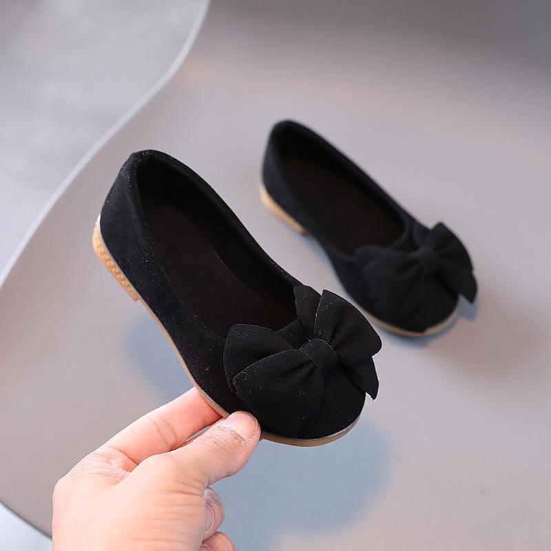 Кожаные туфли Zapatos NiñaGirl, новые осенние туфли принцессы с бантом, модные туфли Мэри Джейн, удобные одинарные туфли, детская обувь, туфли Лолиты