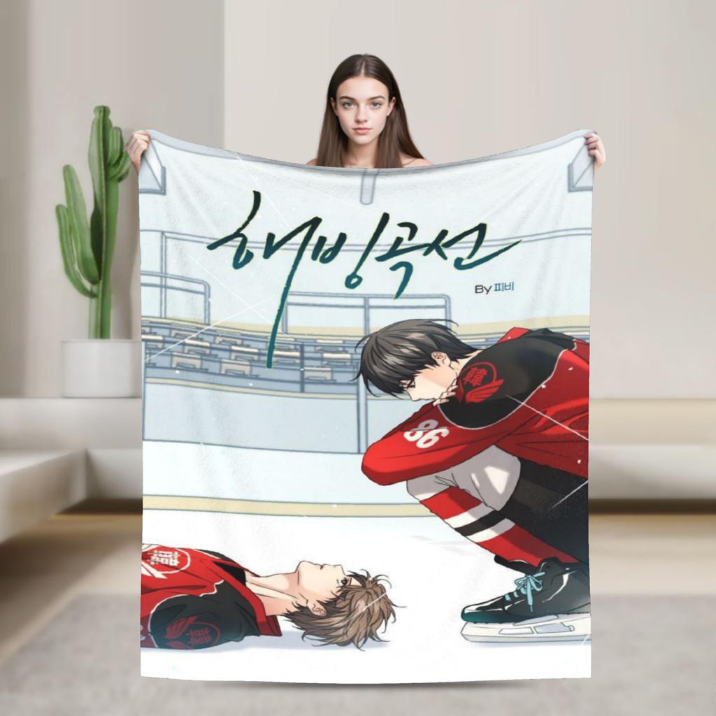 Super Soft Link Click Anime Throw Blanket Premium Flannel Fleece Lightweight Bed Blanket Cozy Plush Blankets All Season Use