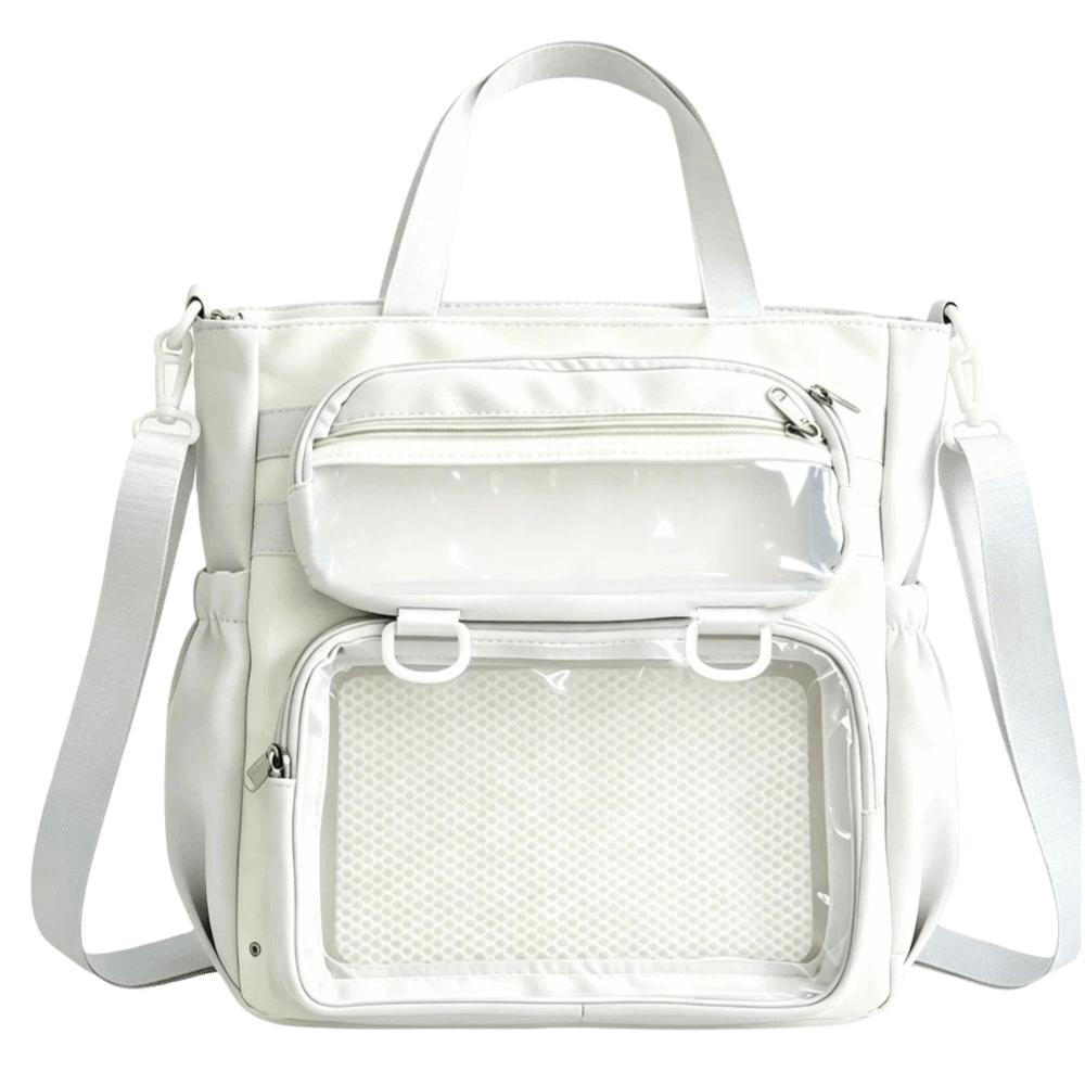 Multi-color Shoulder Bag Cream Color Crossbody Bag Fashionable Portable Tote Bag Women