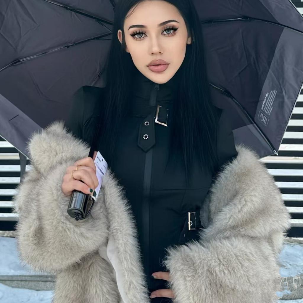 Ins Large Lapel Fox Fur Jacket Loose Fluffy Imitation Fur Coat Fluffy Soft Environmentally Friendly Fur