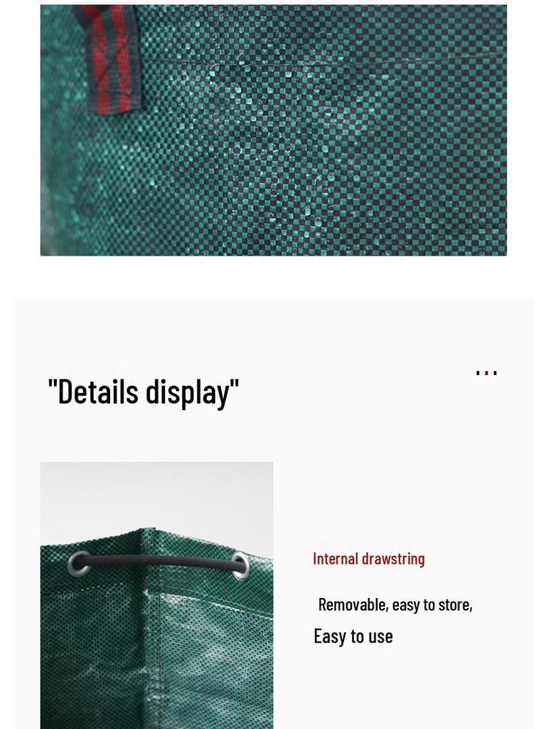 120L Waterproof Garden Leaf and Waste Collection Bag