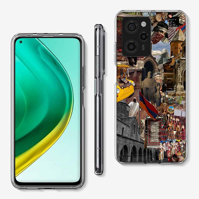 Флаг Армении Паспорт АРТ Чехол для телефона Для Xiaomi Poco M8 M7 M6 M4 M3 X7 X6 X4 Pro F7 Ultra M5S Mi 14 14T 15 15T 12T 10T Pro