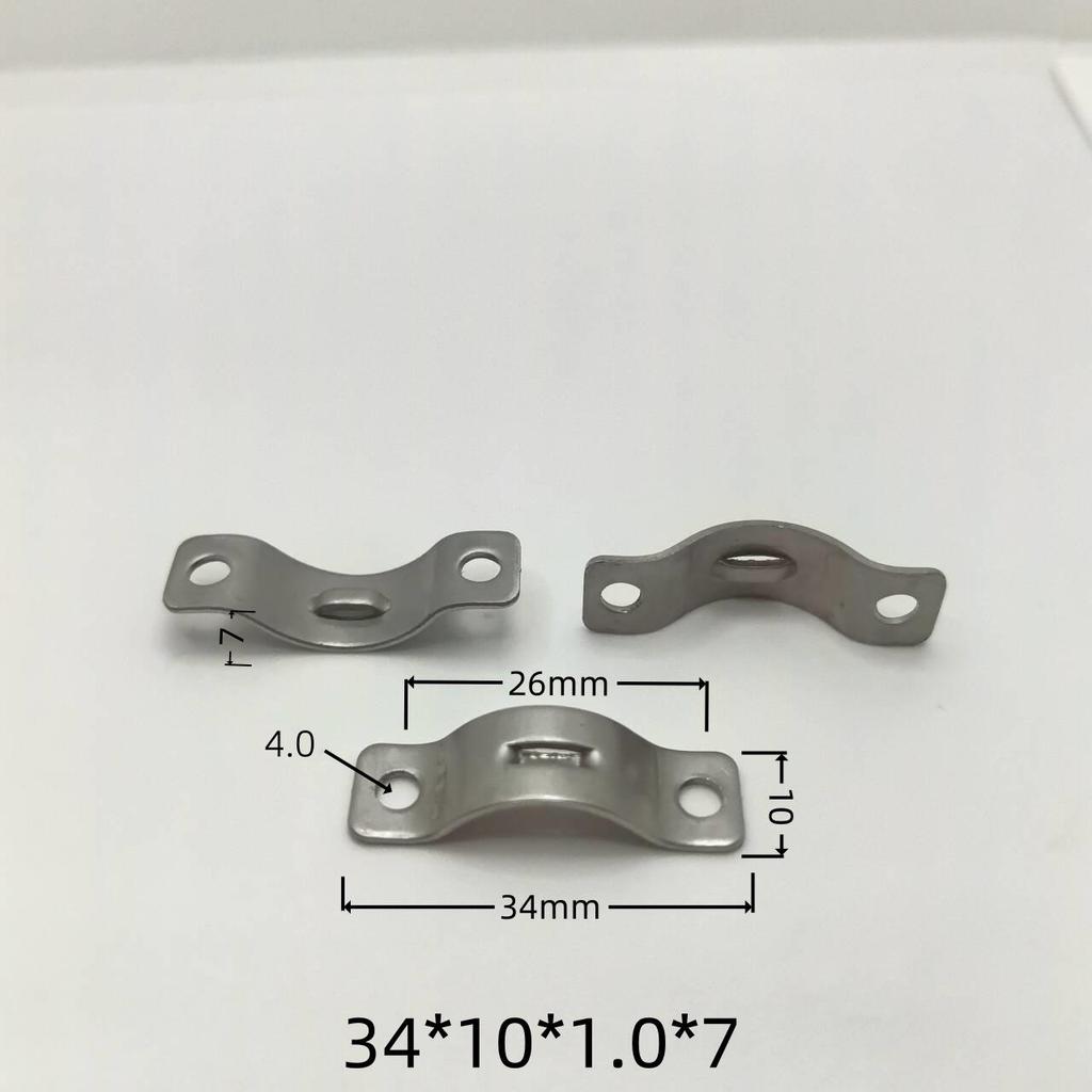 Bridge-Type Metal Wire Clamp Terminal Block Saddle Clip for Lighting Wiring