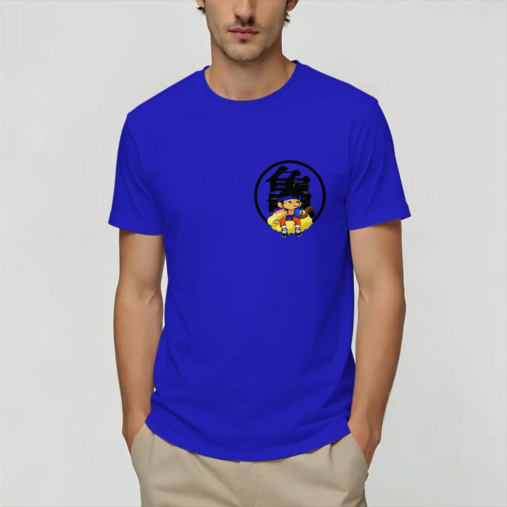 Dragon Balls Cotton T Shirt For Unisex Summer Y2K Funny T Shirts Crew Neck Harajuku Tees Oversized Wholesale Clothing