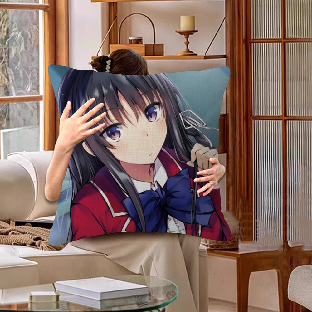 Classroom Of The Elite Cushion Cover Pillowcase Upholstery Sofa Throw Pillow Home Decor Pillowcas