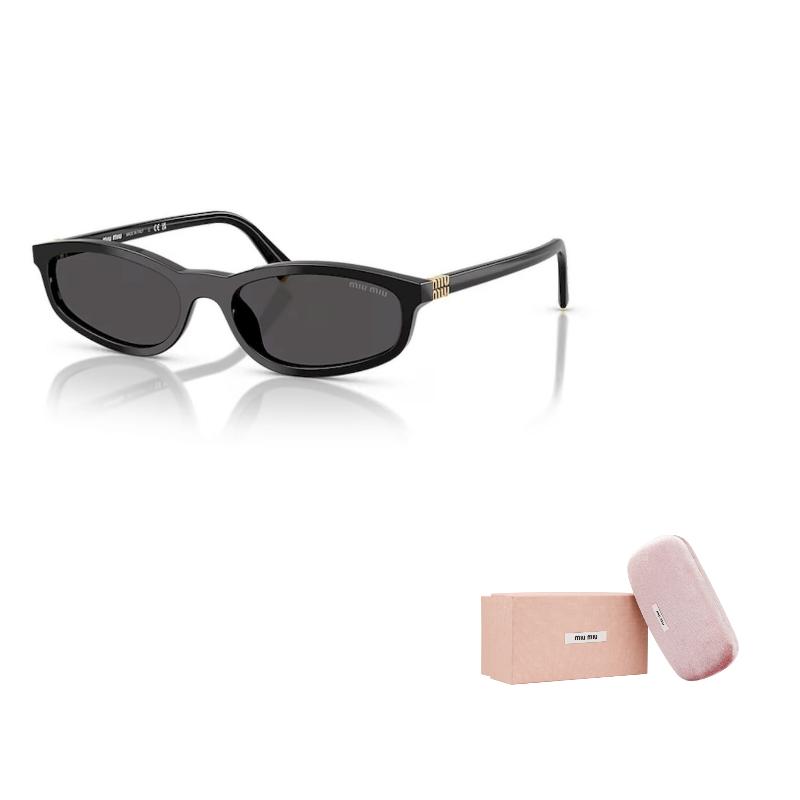 Miu Miu Simple Atmospheric Fashion Irregular Shape Sunglasses Unisex sunglasses 0MU_A06SF__16K08Z