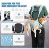 Dog Lift Harness Emergency Backpack Pet Back Leg Support Full Body Lifter Pet Carrier Adjustable Dog Sling for Large Dog