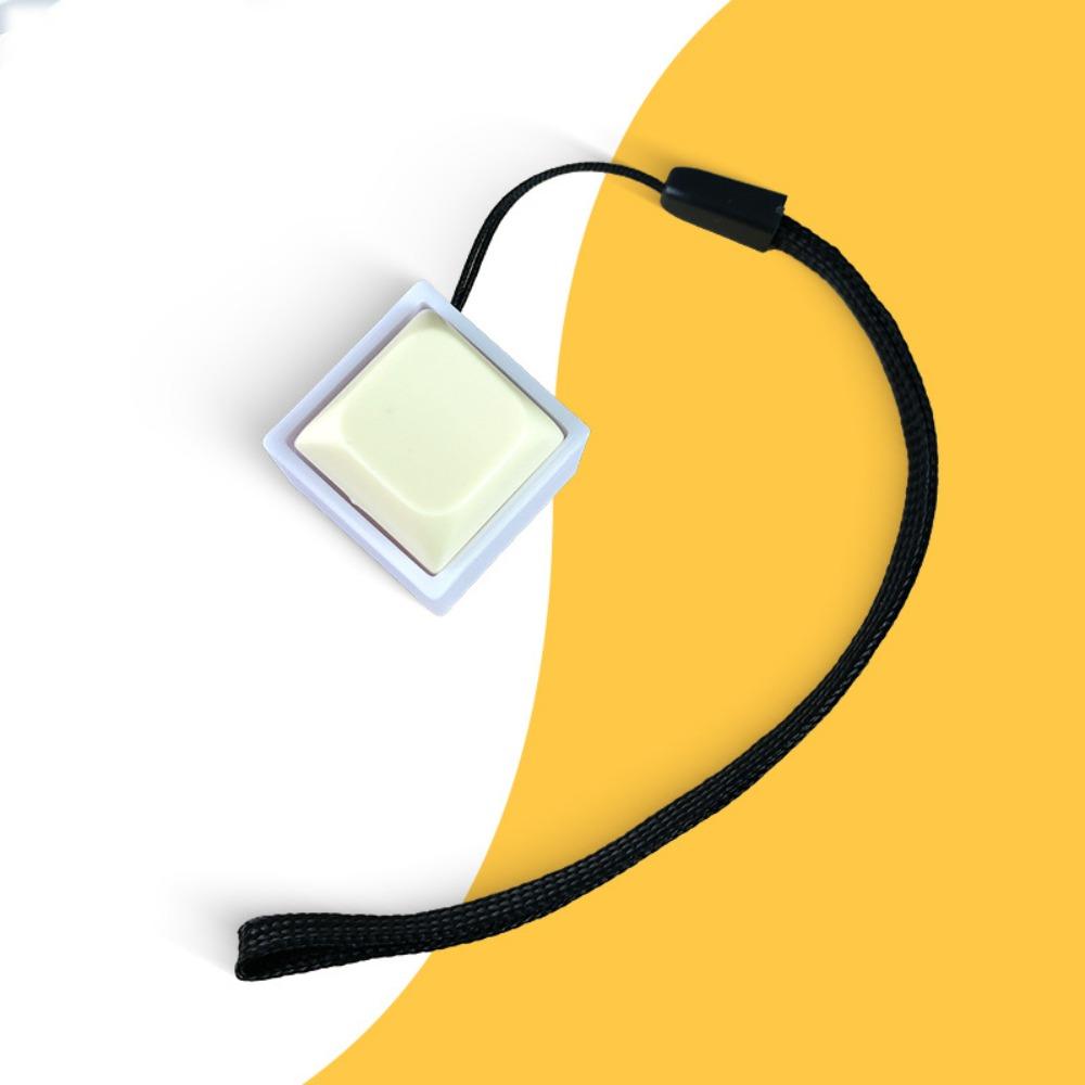 Нажмите Кнопку Механический Переключатель Брелок Клавиатурные Переключатели Клавиатурный Колпачок Подвеска Веселые Подарки