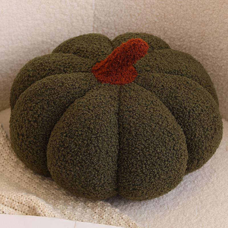 Cute Irregular Pumpkin Pillow: Plush Halloween Decoration for Sofa, Bedroom, or Bay Window