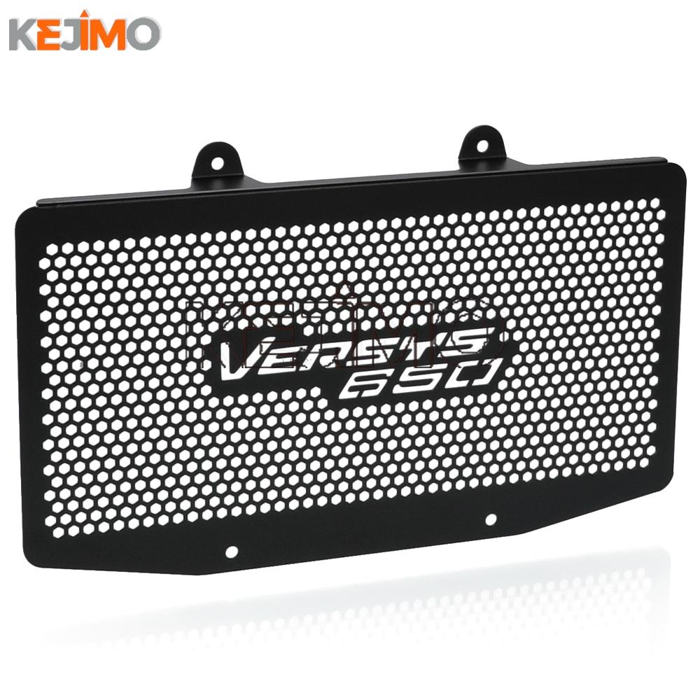 FOR KAWASAKI VERSYS650 ABS Versys650 KLE650 2007-2014 2013 2012 2011 Motorcycle Radiator Guard Tank Grille Protector Mesh Cover