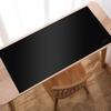 LESAILES Gaming Mouse Pad Large Size with Locking Edge Thickened Office Computer Keyboard Desk Pad Black 800*400*3mm