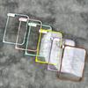 Magnetic Snap-on Phone Case IPhone 18 Duo With Dual-Tone Design Full Coverage Anti-Drop Leather Shell