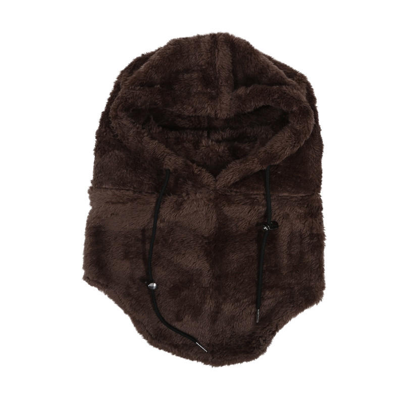 Мужская и женская зимняя теплая шапка, ветрозащитная, морозостойкая, теплая маска для лица, велосипедная шапка, утолщенная флисовая шапка