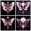 Алмазная мозаика Бабочка Животное Вышивка крестом Алмазная вышивка Наборы Картина Стразы Ручная работа Хобби