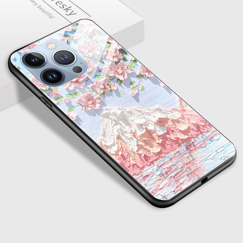 Чехол для телефона из закаленного стекла для Samsung A12 A16 A32 A53 S20FE S23 S25 Honor20 X6A 90Lite 9X Huawei Y9Prime2019 P30Lite Мягкий край Ударопрочный Гладкий чехол