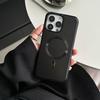 Золотой щит подходит для iPhone16 однотонный чехол с рисунком CD и магнитной присоской, приятный на ощупь, чехол Apple 16PM с намагничиванием, защитный чехол «два в одном» 15