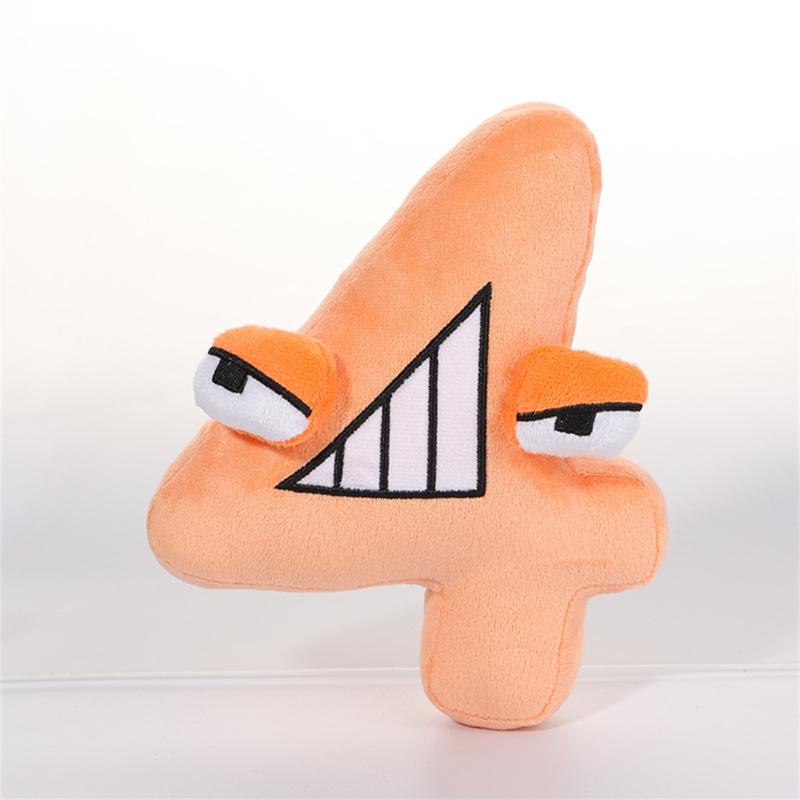 20 см плюшевые игрушки с алфавитом, мягкие мультяшные цифры, плюшевая кукла, детское просвещение