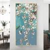 2024 Modern Chinese Style One-Piece Cross Stitch: Floral & Bird Embroidery for Living Room or Bedroom