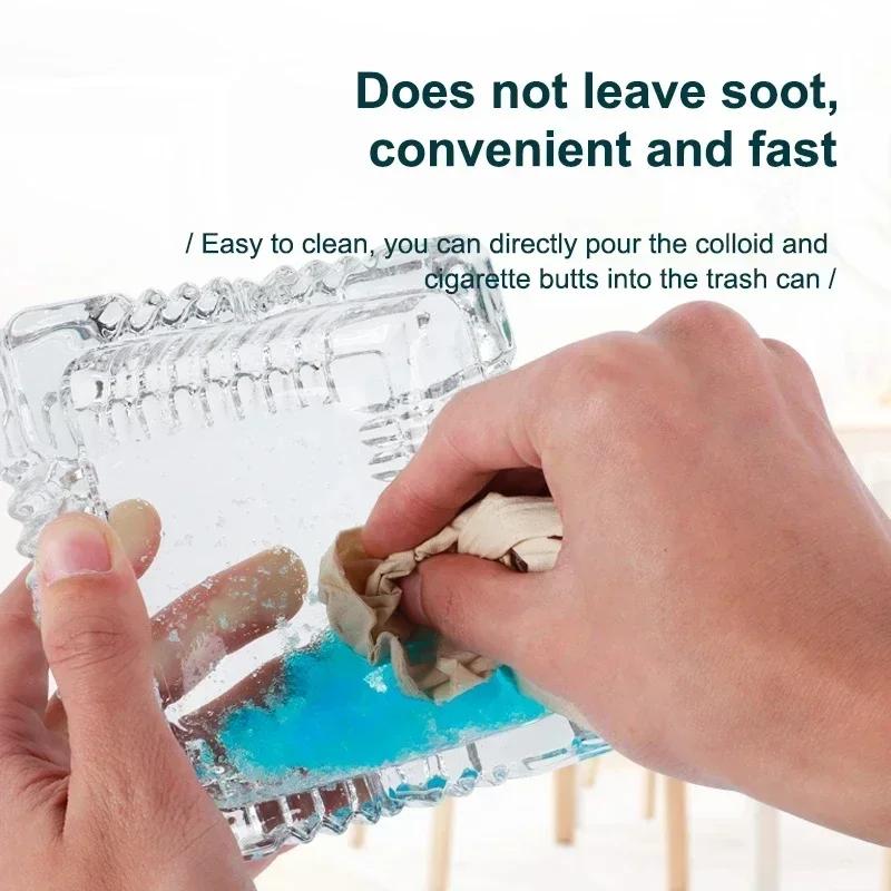 Набор пепельница с устранением дыма для дома Освежитель воздуха Нейтрализатор запаха дыма Ароматная влагопоглощающая пепельница Свежий воздух Чистые пепельницы
