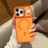 Чехол iPhone 17 Air с Color-Block, ощущением кожи, металлическим креплением для объектива и магнитной адсорбцией для Apple 16/15