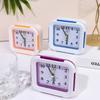 Cute Small Table Clock Simple Bedside Clock Creative Lazy Alarm Clock  Students
