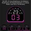 Multi-functional Digital Alarm Clock Ambient Light Electronic Clock Desktop Clock  Table Display