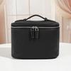 New Large-Capacity PU Crocodile Makeup Bag: Portable High-End Travel Wash Storage Bag