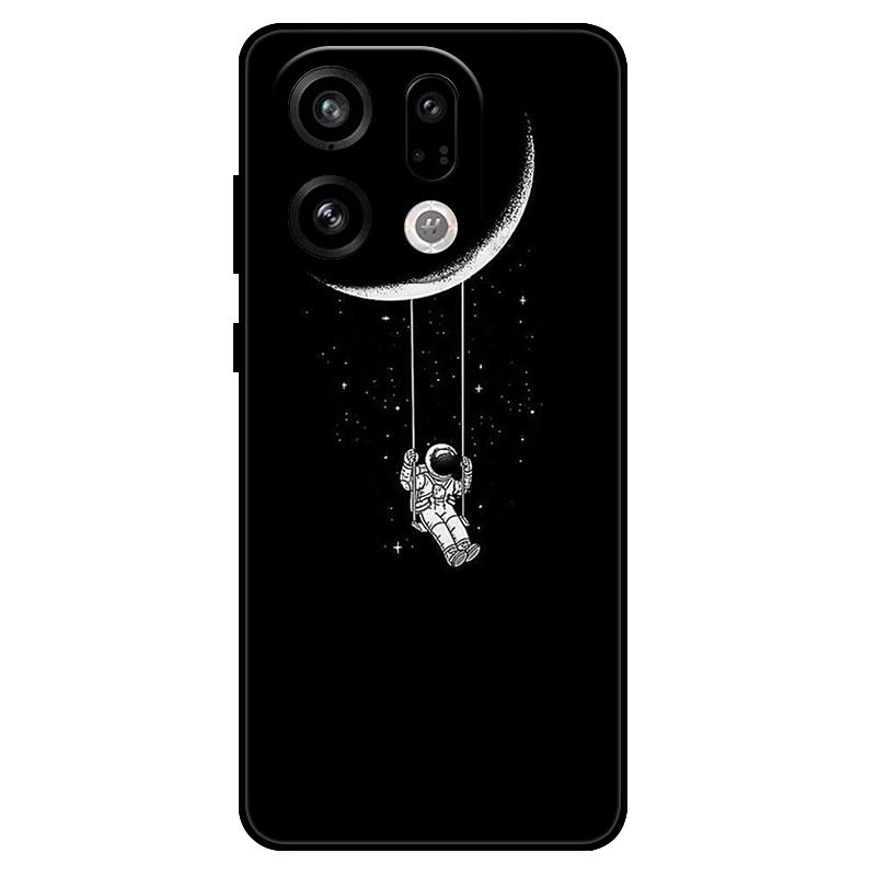For Oppo Find X9 Pro Case Silicone Luxury Space Soft Bumper for Oppo Find X 9 X9Pro 5G 2025 Phone Cover TPU Funda Shockproof