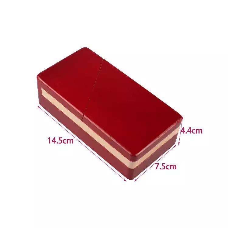 Beech Wood Kongming Lock Treasure Box: Large Educational Toy with Mechanism for Small Gifts