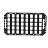 Панель Molle для кузова грузовика 16,61x8,86x0,08 дюйма Легкосъемная алюминиевая панель L-Track Molle Органайзер для автомобилей Внедорожников Пикапов Фургонов