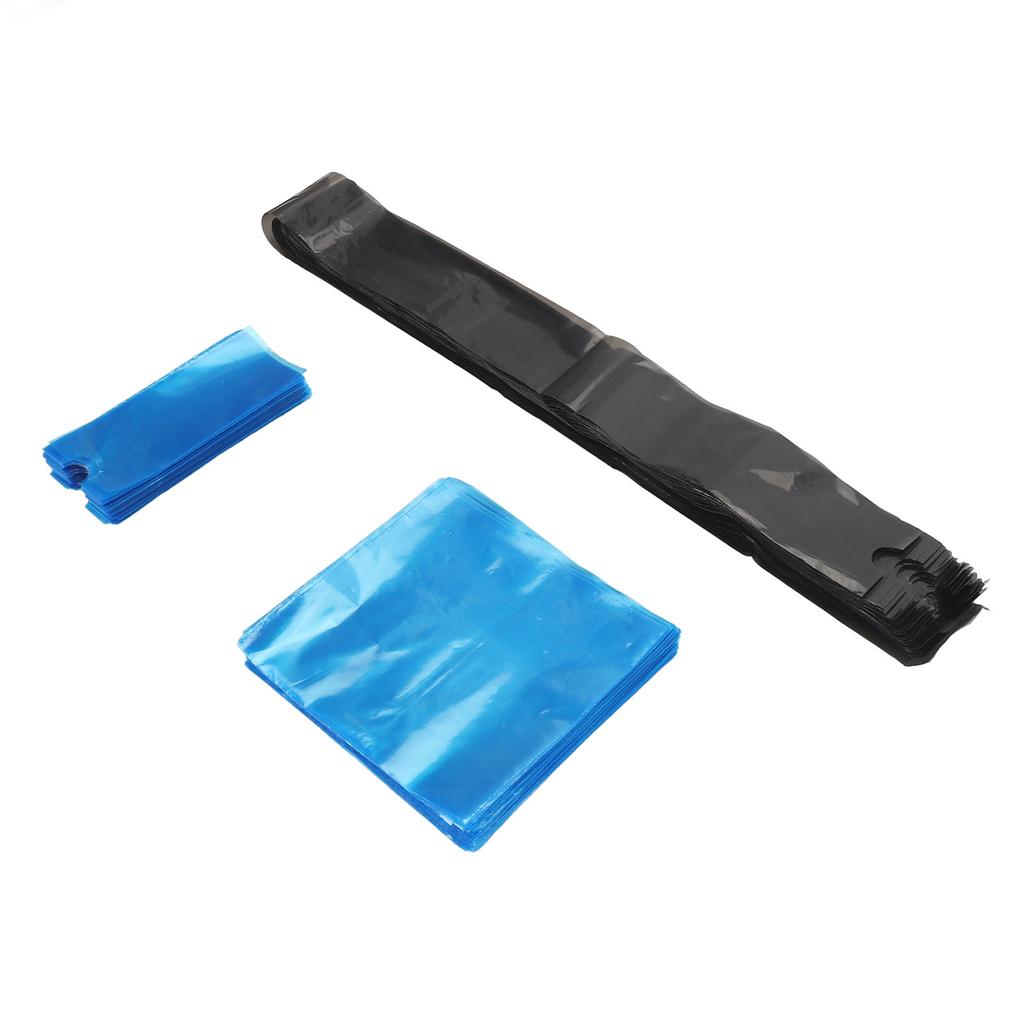 200 шт одноразовых роторных чехлов для тату-машинок с 100 шт черных удлиненных чехлов для шнура-клипсы 200 шт