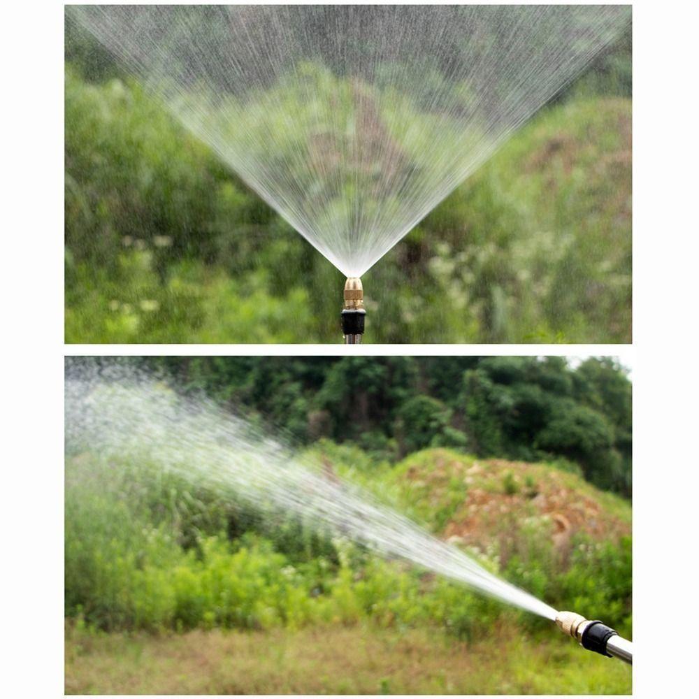 New Adjustable Atomizing Sprinkler Nozzle Brass G1/2 Sprinkler Head Copper Sprinklers Garden Watering