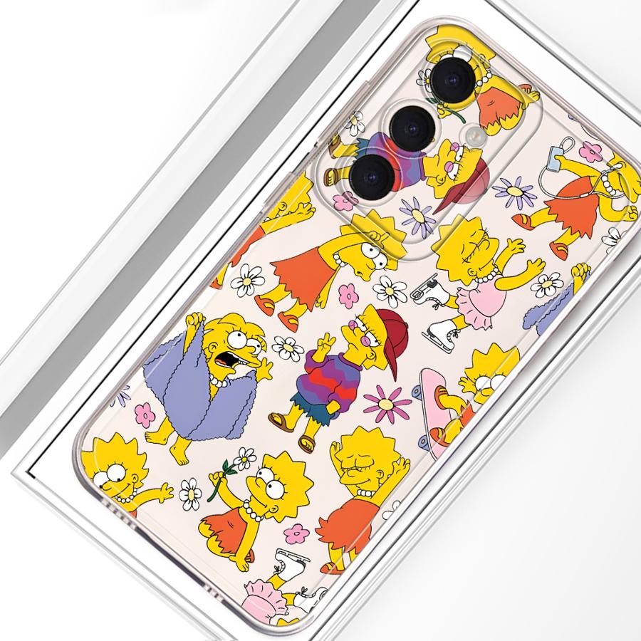Phone Case for Samsung Galaxy A36 A13 A26 A24 A56 A50 A55 A23 A14 A16 A34 A35 A25 A51 A33 A52 A54 A15 A52 A31 The S-simpsons